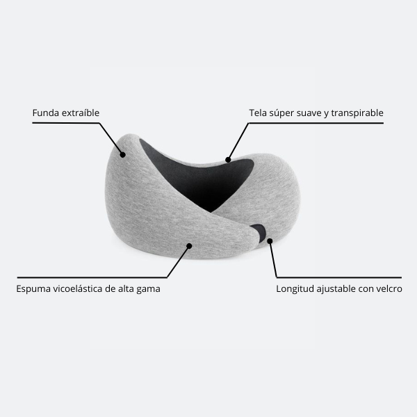 Almohada Vantica para viaje