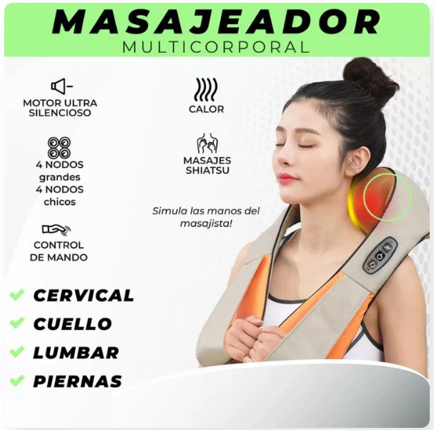 MASAJEADOR MULTIFUNCION
